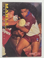 NRL 1996 Dynamic Series 1 Base Card #022 John Hopoate Manly Warringah Sea Eagles