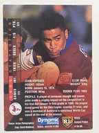 NRL 1996 Dynamic Series 1 Base Card #022 John Hopoate Manly Warringah Sea Eagles