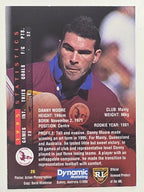 NRL 1996 Dynamic Series 1 Base Card #026 Danny Moore Manly Warringah Sea Eagles
