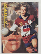 NRL 1996 Dynamic Series 1 Base Card #027 Geoff Toovey Manly Warringah Sea Eagles