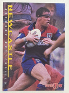 NRL 1996 Dynamic Series 1 Base Card #029 Anthony Butterfield Newcastle Knights