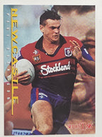 NRL 1996 Dynamic Series 1 Base Card #031 Paul Harragon Newcastle Knights