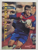 NRL 1996 Dynamic Series 1 Base Card #034 Adam Muir Newcastle Knights