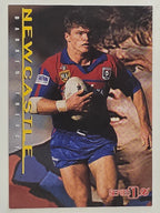 NRL 1996 Dynamic Series 1 Base Card #036 Darren Treacey Newcastle Knights