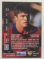 NRL 1996 Dynamic Series 1 Base Card #036 Darren Treacey Newcastle Knights