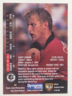 NRL 1996 Dynamic Series 1 Base Card #040 Gary Larson North Sydney Bears