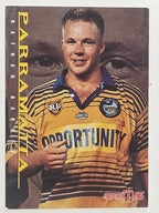 NRL 1996 Dynamic Series 1 Base Card #046 Nathan Barnes Parramatta Eels