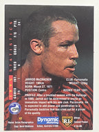NRL 1996 Dynamic Series 1 Base Card #047 Jarrod McCracken Parramatta Eels