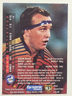 NRL 1996 Dynamic Series 1 Base Card #052 Aaron Raper Parramatta Eels