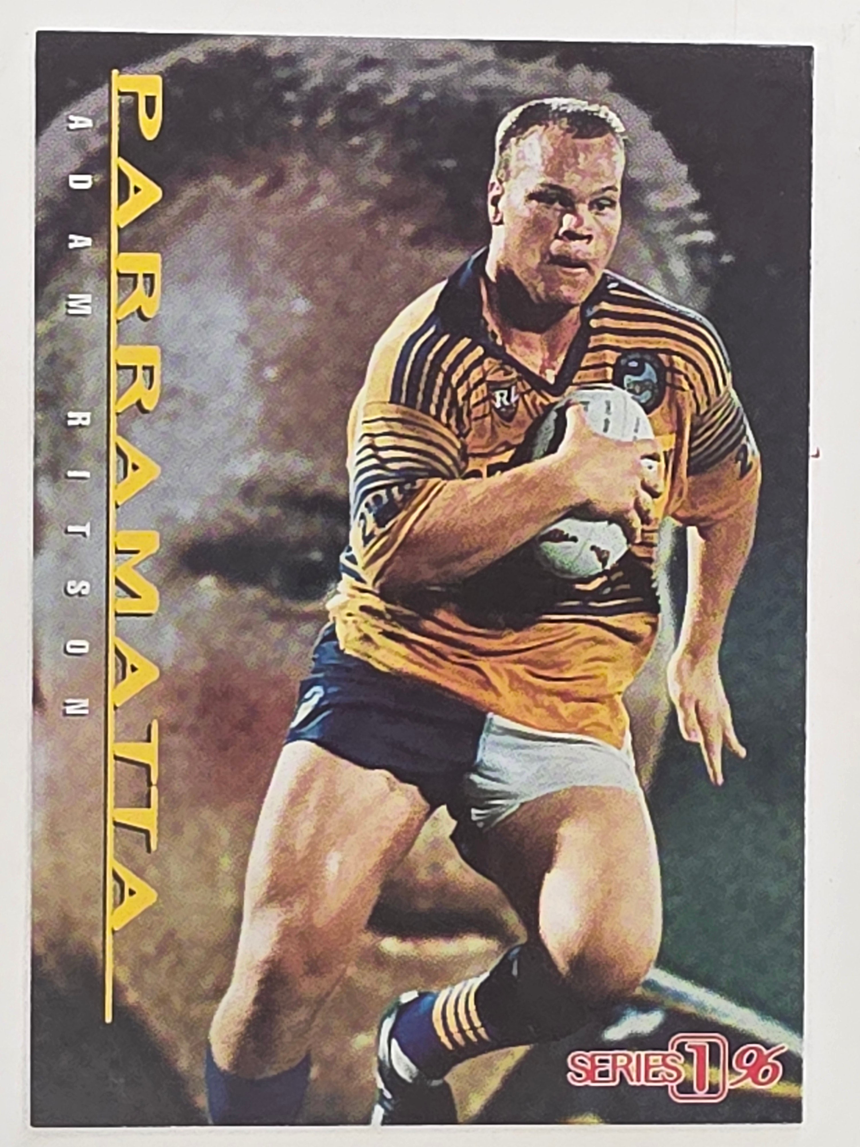 NRL 1996 Dynamic Series 1 Base Card #053 Adam Ritson Parramatta Eels