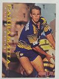 NRL 1996 Dynamic Series 1 Base Card #054 David Wood Parramatta Eels