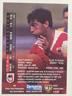 NRL 1996 Dynamic Series 1 Base Card #058 Scott Gourley St George Dragons
