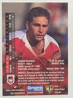 NRL 1996 Dynamic Series 1 Base Card #060 Damien McGrady St George Dragons