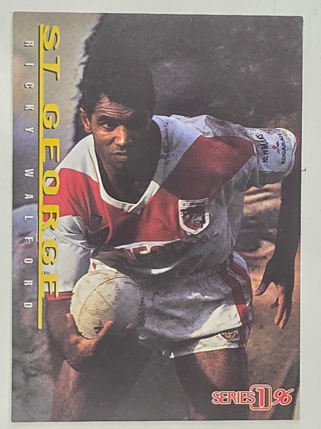 NRL 1996 Dynamic Series 1 Base Card #063 Ricky Walford St George Dragons
