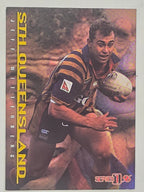 NRL 1996 Dynamic Series 1 Base Card #072 Jeff Wittenberg South Queensland Crushers