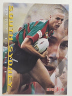 NRL 1996 Dynamic Series 1 Base Card #076 Jacin Sinclair South Sydney Rabbitohs