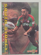 NRL 1996 Dynamic Series 1 Base Card #081 Darrell Trindall South Sydney Rabbitohs