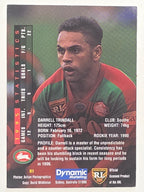 NRL 1996 Dynamic Series 1 Base Card #081 Darrell Trindall South Sydney Rabbitohs