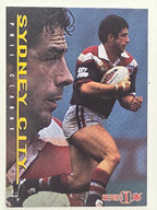 NRL 1996 Dynamic Series 1 Base Card #082 Phil Clarke Eastern Suburbs Roosters