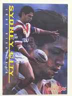 NRL 1996 Dynamic Series 1 Base Card #088 Luke Ricketson Eastern Suburbs Roosters