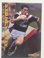 NRL 1996 Dynamic Series 1 Base Card #090 Nathan Wood Eastern Suburbs Roosters