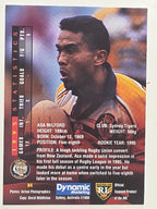 NRL 1996 Dynamic Series 1 Base Card #094 Asa Milford Balmain Tigers