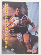 NRL 1996 Dynamic Series 1 Base Card #096 Darren Senter Balmain Tigers