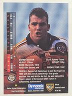 NRL 1996 Dynamic Series 1 Base Card #096 Darren Senter Balmain Tigers