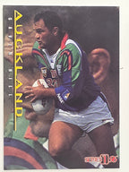 NRL 1996 Dynamic Series 1 Base Card #100 Gavin Hill Auckland Warriors
