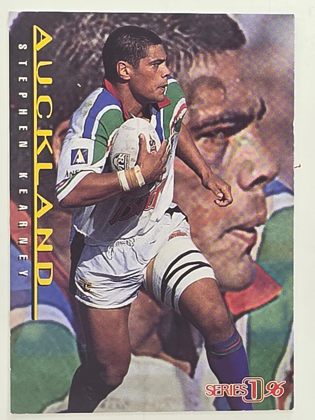 NRL 1996 Dynamic Series 1 Base Card #106 Stephen Kearney Auckland Warriors
