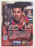 NRL 1996 Dynamic Series 1 Base Card #108 Greg Alexander Auckland Warriors