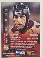 NRL 1996 Dynamic Series 1 Base Card #117 Steve Renouf Brisbane Broncos