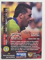 NRL 1996 Dynamic Series 1 Base Card #124 Quentin Pongia Canberra Raiders