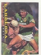 NRL 1996 Dynamic Series 1 Base Card #125 David Furner Canberra Raiders