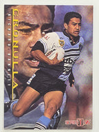 NRL 1996 Dynamic Series 1 Base Card #127 Richard Barnett Cronulla Sutherland Sharks