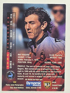 NRL 1996 Dynamic Series 1 Base Card #132 Mat Rogers Cronulla Sutherland Sharks