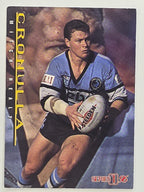 NRL 1996 Dynamic Series 1 Base Card #133 Mitch Healey Cronulla Sutherland Sharks