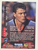 NRL 1996 Dynamic Series 1 Base Card #133 Mitch Healey Cronulla Sutherland Sharks