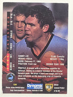 NRL 1996 Dynamic Series 1 Base Card #134 Danny Lee Cronulla Sutherland Sharks