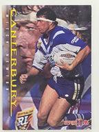 NRL 1996 Dynamic Series 1 Base Card #143 Mitch Newton Canterbury Bankstown Bulldogs