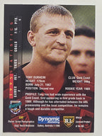 NRL 1996 Dynamic Series 1 Base Card #152 Tony Durheim Gold Coast Chargers
