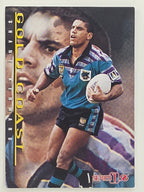 NRL 1996 Dynamic Series 1 Base Card #153 Shane Kenward Gold Coast Chargers
