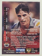 NRL 1996 Dynamic Series 1 Base Card #155 Damien Gibson North Queensland Cowboys