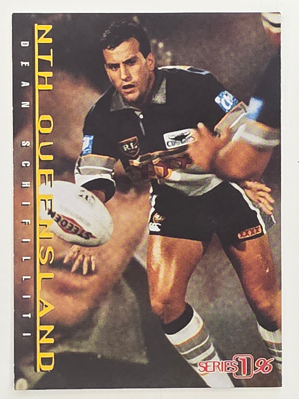 NRL 1996 Dynamic Series 1 Base Card #159 Dean Schifilliti North Queensland Cowboys