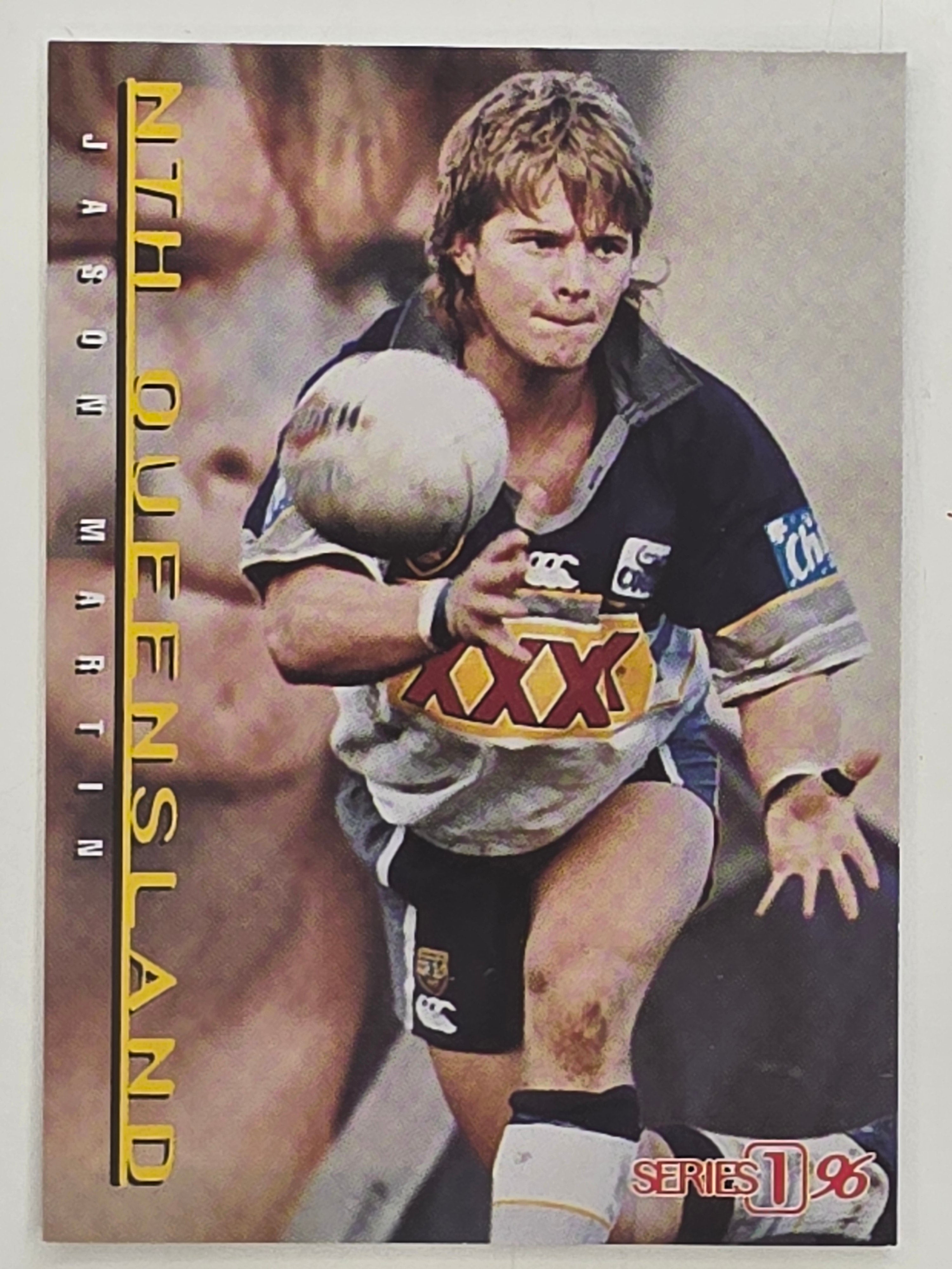 NRL 1996 Dynamic Series 1 Base Card #161 Jason Martin North Queensland Cowboys