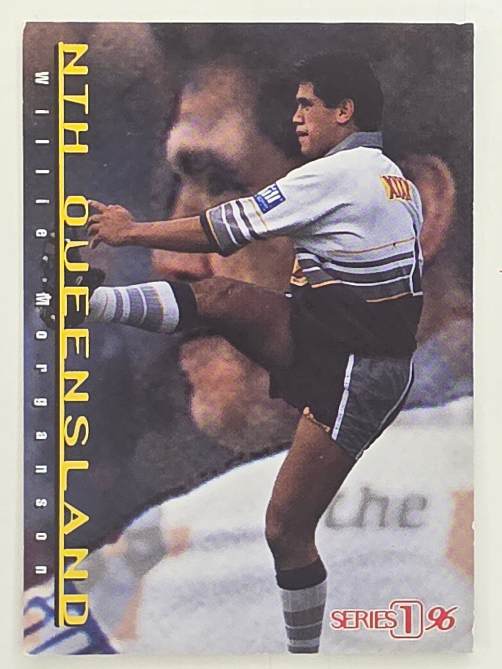 NRL 1996 Dynamic Series 1 Base Card #162 Willie Morganson North Queensland Cowboys