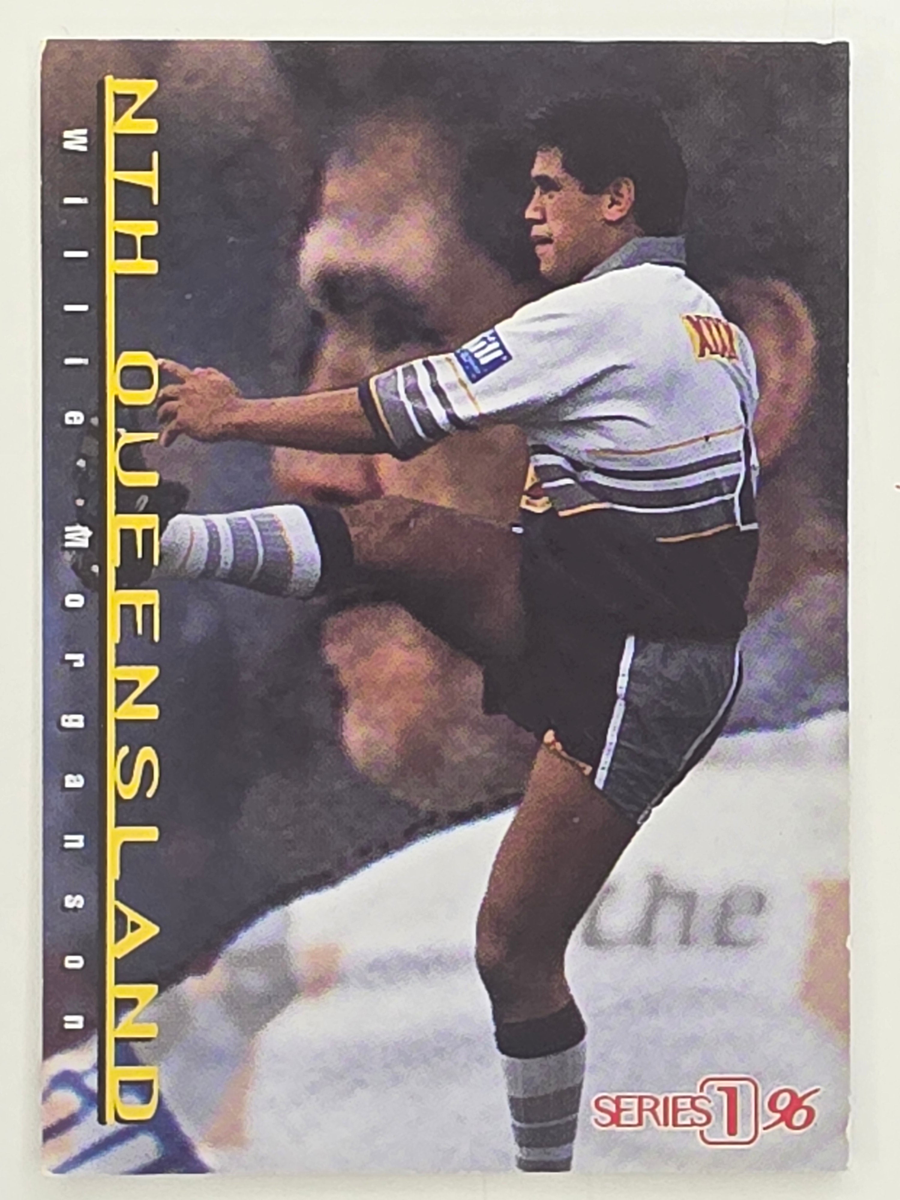 NRL 1996 Dynamic Series 1 Base Card #162 Willie Morganson North Queensland Cowboys