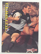 NRL 1996 Dynamic Series 1 Base Card #163 Steve Carter Penrith Panthers