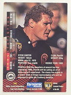 NRL 1996 Dynamic Series 1 Base Card #163 Steve Carter Penrith Panthers