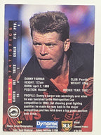 NRL 1996 Dynamic Series 1 Base Card #164 Danny Farrar Penrith Panthers